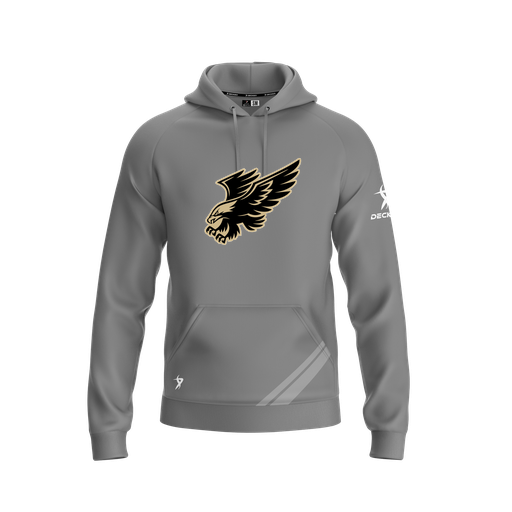 [FOLHSMGY-YXS-LOGO1] Decker Summit Hoodie (Youth XS, Gray, Logo 1)