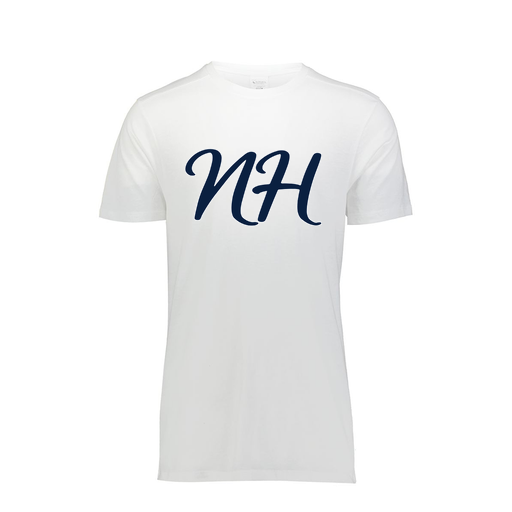 [FTSCUBWH-AS-LOGO2] Decker Men's Tri-Blend T-Shirt - Short Sleeve (Adult S, White, Logo 2)