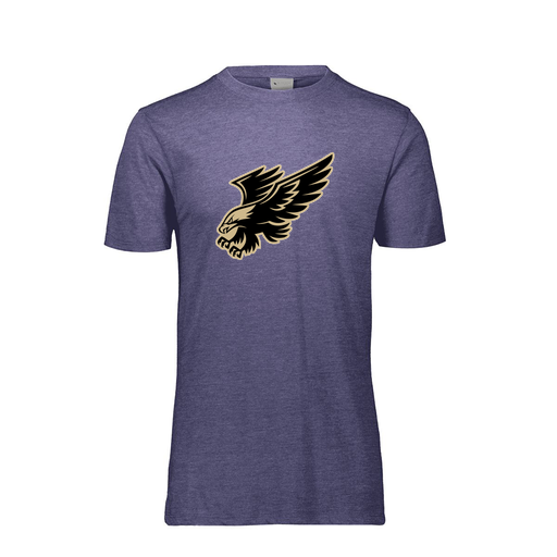 [FTSCUBRY-AS-LOGO1] Decker Men's Tri-Blend T-Shirt - Short Sleeve (Adult S, Royal, Logo 1)