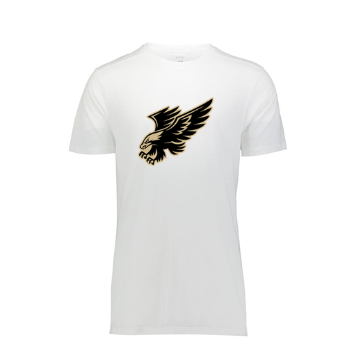 [FTSCUBWH-YS-LOGO1] Decker Youth Tri-Blend T-Shirt - Short Sleeve (Youth S, White, Logo 1)