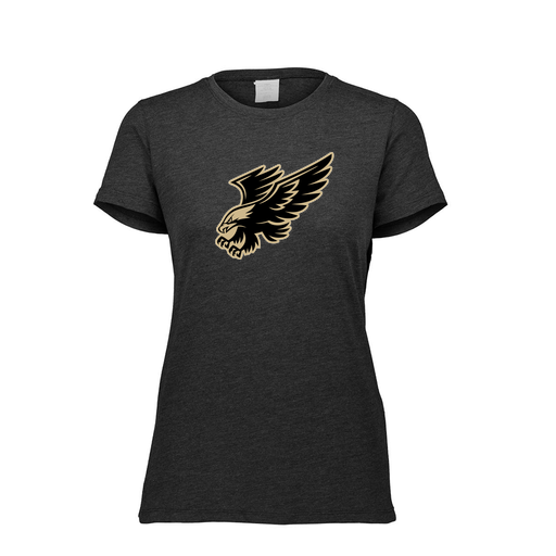 [FTSCUBBK-FAXS-LOGO1] Decker Women's Tri-Blend T-Shirt - Short Sleeve (Female Adult XS, Black, Logo 1)
