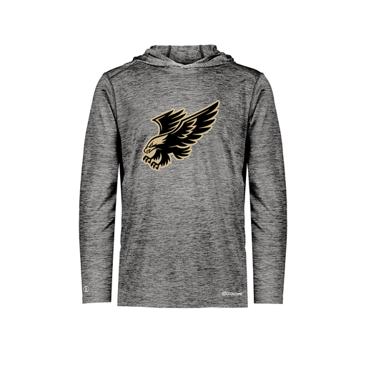 [FOLHCGBK-AS-LOGO1] Decker Men's Charge Hoodie (Adult S, Black, Logo 1)