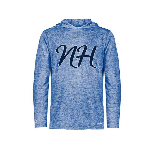 [FOLHCGRY-AS-LOGO2] Decker Men's Charge Hoodie (Adult S, Royal, Logo 2)