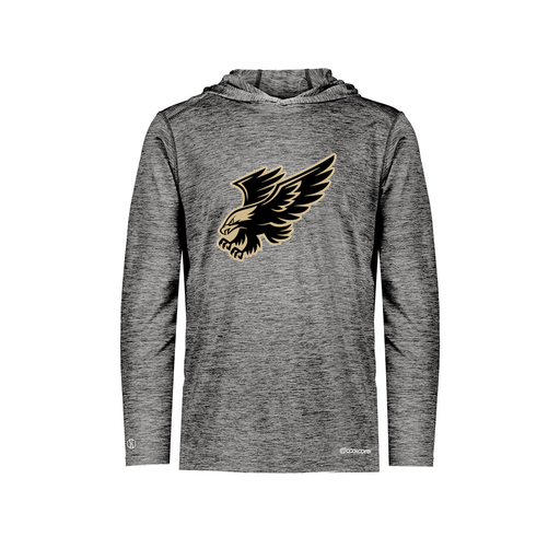 [FOLHCGBK-YS-LOGO1] Decker Youth Charge Hoodie (Youth S, Black, Logo 1)